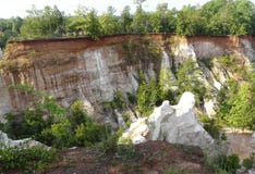 Providence Canyon State Park Georgia stock photos Providence Canyon State Park Georgia stock photos