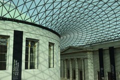Przy British Museum obrazy stock Przy British Museum obrazy stock
