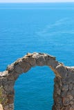 przylądek kaliakra arch Obraz Stock przylądek kaliakra arch Obraz Stock