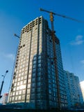 Prédio sob a construção fotografia de stock Prédio sob a construção fotografia de stock