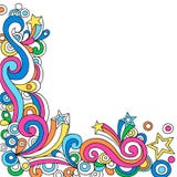 Psychedelic Abstract Notebook Doodle Vector Royalty Free Stock Images Psychedelic Abstract Notebook Doodle Vector Royalty Free Stock Images