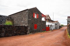 Pueblo típico de las Azores Imágenes de archivo libres de regalías Pueblo típico de las Azores Imágenes de archivo libres de regalías