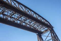 Puente de Avellaneda en Buenos Aires, la Argentina. foto de archivo Puente de Avellaneda en Buenos Aires, la Argentina. foto de archivo
