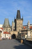 Puente de Charles en la República Checa de Praga imagenes de archivo Puente de Charles en la República Checa de Praga imagenes de archivo