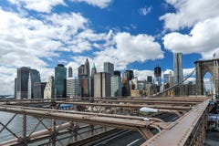 Puente de Manhattan en Nueva York fotografía de archivo libre de regalías Puente de Manhattan en Nueva York fotografía de archivo libre de regalías