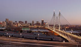 Puente de Nelson Mandela imagen de archivo libre de regalías Puente de Nelson Mandela imagen de archivo libre de regalías