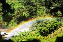Puente del arco iris imágenes de archivo libres de regalías Puente del arco iris imágenes de archivo libres de regalías