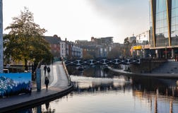 Puente del canal de Birmingham imágenes de archivo libres de regalías Puente del canal de Birmingham imágenes de archivo libres de regalías