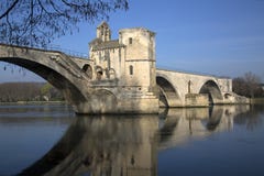 Puente del St Benezet, Aviñón fotos de archivo libres de regalías Puente del St Benezet, Aviñón fotos de archivo libres de regalías