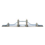 Puente famoso Londres, Reino Unido de la torre en blanco Vista lateral ilustración 3D libre illustration Puente famoso Londres, Reino Unido de la torre en blanco Vista lateral ilustración 3D libre illustration