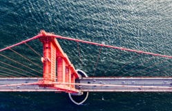Puente Golden Gate pasa por alto foto de archivo libre de regalías Puente Golden Gate pasa por alto foto de archivo libre de regalías