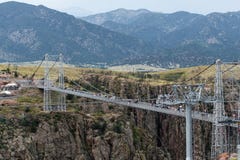 Puente real Colorado de la garganta imágenes de archivo libres de regalías Puente real Colorado de la garganta imágenes de archivo libres de regalías