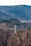 Puente real Colorado de la garganta imagen de archivo libre de regalías Puente real Colorado de la garganta imagen de archivo libre de regalías
