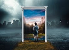 Puerta del escape Puerta del escape