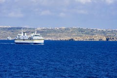 Puerto de Mgarr en la isla de Gozo en Malta fotografía de archivo libre de regalías Puerto de Mgarr en la isla de Gozo en Malta fotografía de archivo libre de regalías