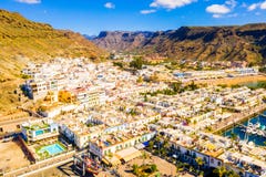 Puerto de Mogan town on the coast of Gran Canaria island stock images Puerto de Mogan town on the coast of Gran Canaria island stock images