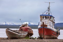 Puerto Natales - Patagonia - le Chili photographie stock Puerto Natales - Patagonia - le Chili photographie stock