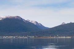 Puerto Williams, southernmost city in the world, Chile royalty free stock images Puerto Williams, southernmost city in the world, Chile royalty free stock images