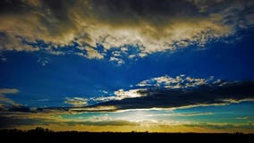 Puesta del sol del lapso de tiempo metrajes Puesta del sol del lapso de tiempo metrajes