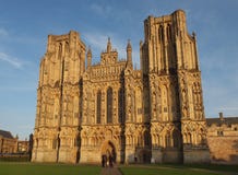 Puits cathédrale, Somerset, Angleterre photos libres de droits Puits cathédrale, Somerset, Angleterre photos libres de droits