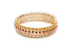 Pulsera de la mujer aislada imágenes de archivo libres de regalías Pulsera de la mujer aislada imágenes de archivo libres de regalías