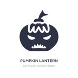 pumpalyktasymbol på vit bakgrund Enkel beståndsdelillustration från allhelgonaaftonbegrepp stock illustrationer pumpalyktasymbol på vit bakgrund Enkel beståndsdelillustration från allhelgonaaftonbegrepp stock illustrationer