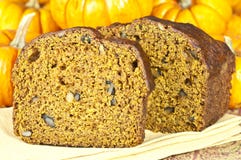 Pumpkin Bread Royalty Free Stock Images Pumpkin Bread Royalty Free Stock Images