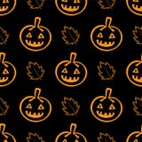 Pumpkin and Maple Pattern vector illustration Pumpkin and Maple Pattern vector illustration