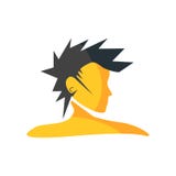 Punkpictogram vectordieteken en symbool op witte achtergrond, P wordt geïsoleerd royalty-vrije illustratie Punkpictogram vectordieteken en symbool op witte achtergrond, P wordt geïsoleerd royalty-vrije illustratie