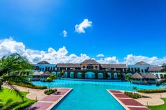 PUNTA CANA, DOMINICAN REPUBLIC - OCTOBER 31, 2015: Hard Rock Hotel and Casino Punta Cana stock photo PUNTA CANA, DOMINICAN REPUBLIC - OCTOBER 31, 2015: Hard Rock Hotel and Casino Punta Cana stock photo