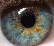 Pupil of human eye