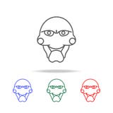 puppet mask icon. Elements of Halloween in multi colored icons. Premium quality graphic design icon. Simple icon for websites, web stock illustration puppet mask icon. Elements of Halloween in multi colored icons. Premium quality graphic design icon. Simple icon for websites, web stock illustration