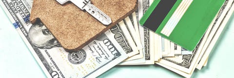 The purchase of housing on credit stock photography The purchase of housing on credit stock photography