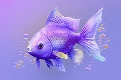 purple-fish-bubbles-monochrome-backgroun