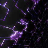 Purple Glowing Techno Background Royalty Free Stock Photos
