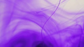 Purple ink in water. Slow motion Purple ink in water. Slow motion