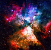 Purple nebula in outer space. Elements of this image furnished by NASA royalty free stock image Purple nebula in outer space. Elements of this image furnished by NASA royalty free stock image