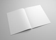 Pusta broszurka magazynu 3D ilustracja na popielatym dla twój projekta ilustracja wektor Pusta broszurka magazynu 3D ilustracja na popielatym dla twój projekta ilustracja wektor