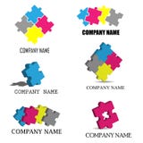 Puzzle pieces logos