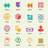 Puzzlespielelemente vektor abbildung Puzzlespielelemente vektor abbildung