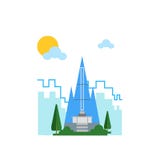 Pyongyang ikony wektoru znak i symbol odizolowywający na białym backgrou ilustracji Pyongyang ikony wektoru znak i symbol odizolowywający na białym backgrou ilustracji