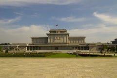 PYONGYANG, NORTH KOREA – CIRCA JULY, 2013 : Kumsusan Palace stock photography PYONGYANG, NORTH KOREA – CIRCA JULY, 2013 : Kumsusan Palace stock photography