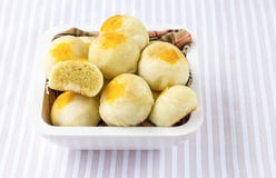 Pâtisserie chinoise ou gâteau thaïlandais traditionnel Photos stock Pâtisserie chinoise ou gâteau thaïlandais traditionnel Photos stock