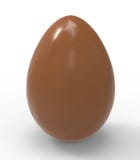 Påskchokladägg som isoleras på vit stock illustrationer Påskchokladägg som isoleras på vit stock illustrationer