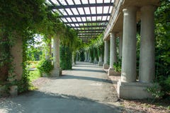 Pérgola Wroclaw - Polonia fotografía de archivo Pérgola Wroclaw - Polonia fotografía de archivo