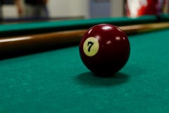 pöl för 7 boll royaltyfria bilder pöl för 7 boll royaltyfria bilder