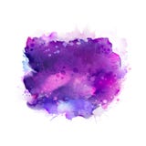 Púrpura, violeta, lila y manchas azules de la acuarela Elemento de color brillante para el fondo artístico abstracto libre illustration Púrpura, violeta, lila y manchas azules de la acuarela Elemento de color brillante para el fondo artístico abstracto libre illustration