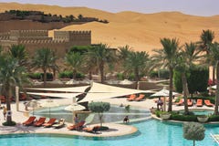 Qasr Al Sarab, Liwa Sands Royalty Free Stock Images