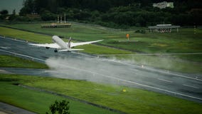 Qatar airways airplane , Boeing 787 dreamliner , take off at p royalty free stock image Qatar airways airplane , Boeing 787 dreamliner , take off at p royalty free stock image