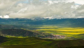 Qilian berg arkivbild Qilian berg arkivbild